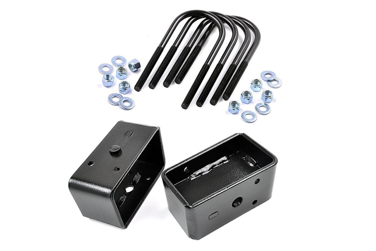 3 Inch Block & U-Bolt Kit | Ford Bronco 4WD (1978-1979) - Off Road Canada