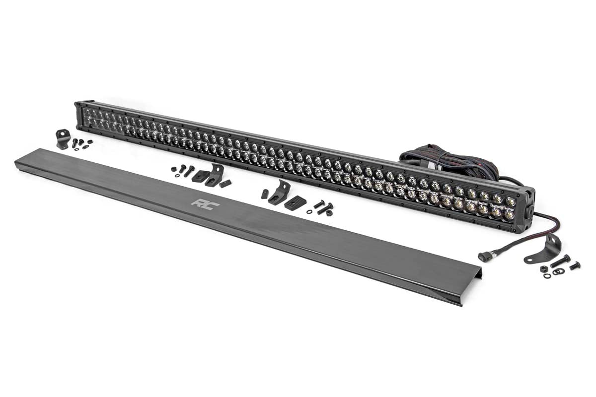Black Series LED Light | 50 Inch | Dual Row | Amber DRL - Off Road Canada