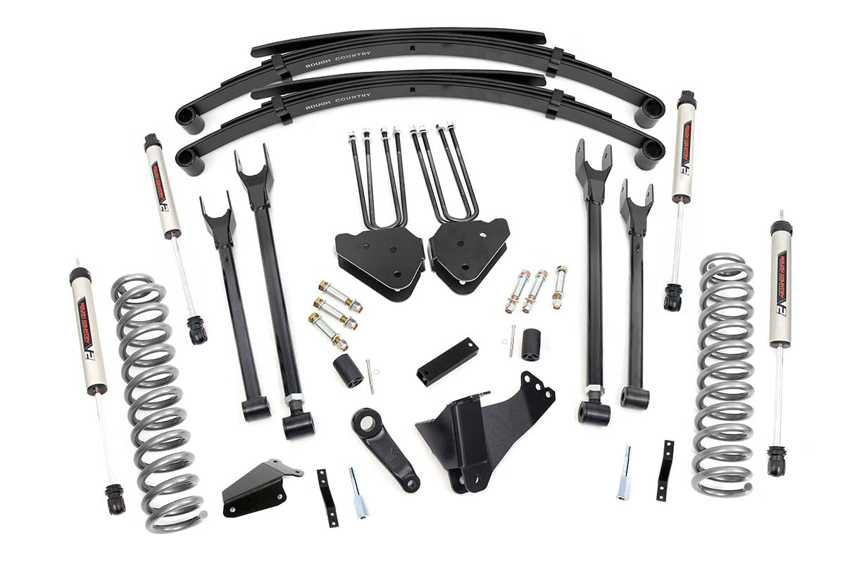 6 Inch Lift Kit | Gas | 4 Link | RR Spring | V2 | Ford F-250/F-350 Super Duty (05-07) - Off Road Canada