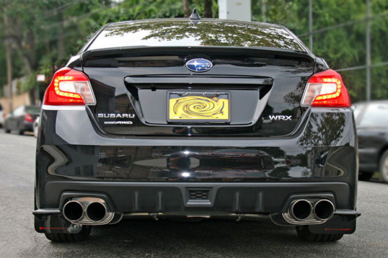 Rally Armor 15-21 Subaru WRX/STI Black Mud Flap White Altered Font Logo