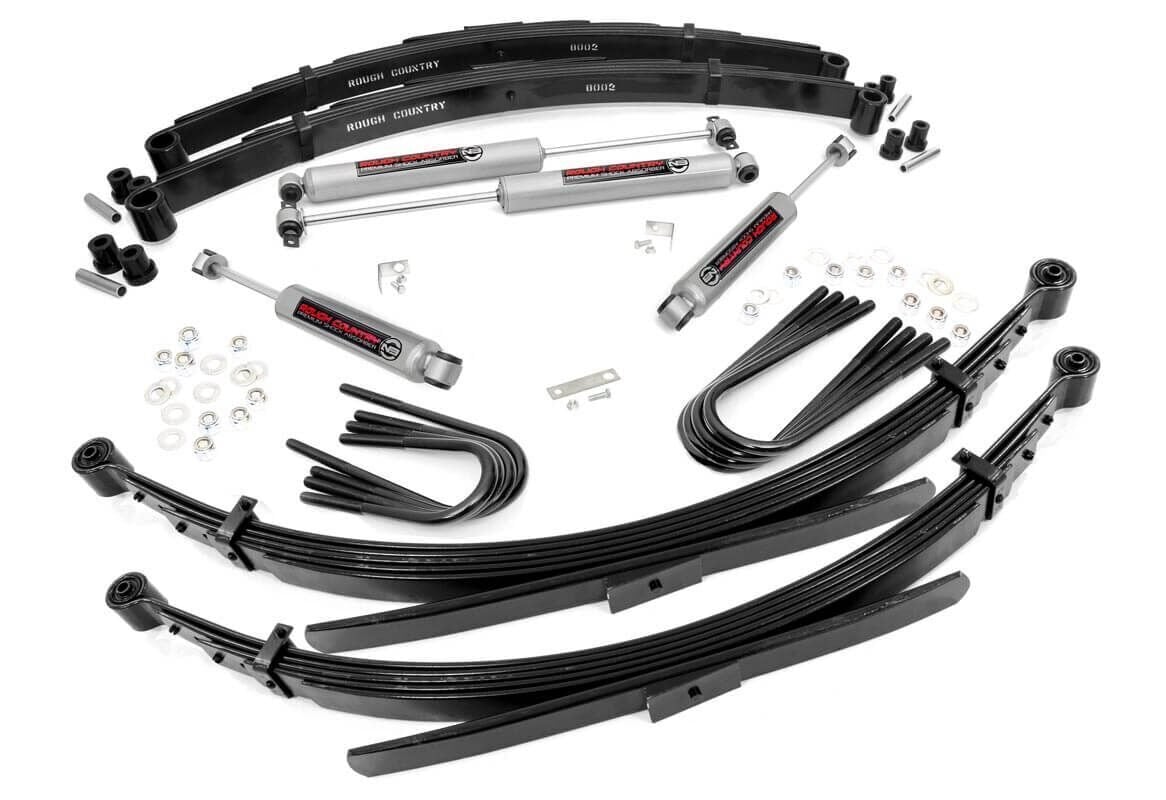 4 Inch Lift Kit | RR Spring | GMC C15/K15 Truck/Half-Ton Suburban (69-72)