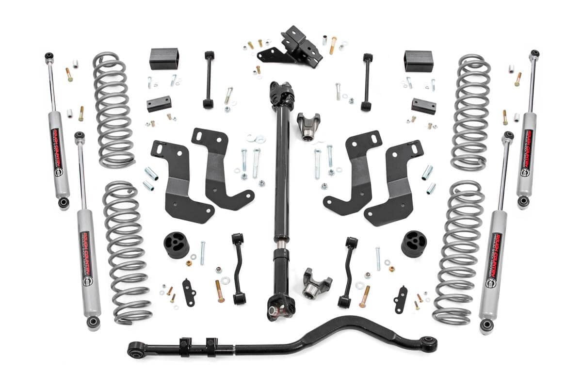 3.5 Inch Lift Kit | C/A Drop | Front D/S | Jeep Wrangler JL Rubicon (18-23) - Off Road Canada