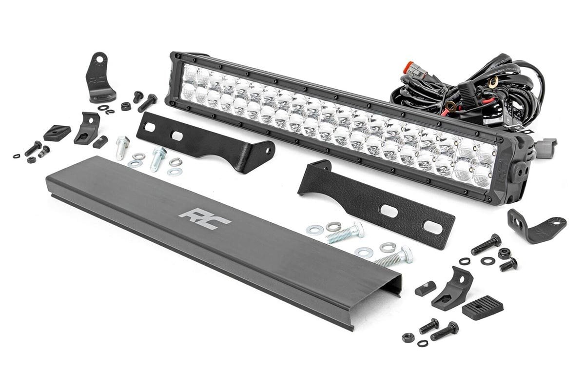 Jeep 20in LED Bumper Kit | Chrome Series w/ Amber DRL (11-20 WK2 Grand Cherokee) - Off Road Canada