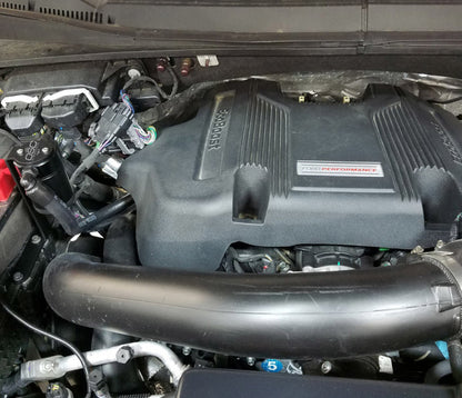 J&L 2011-2025 Ford F-150 2.7L/3.5L/5.0L Passenger Side Oil Separator 3.0 - Black Anodized