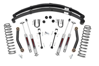4.5 Inch Lift Kit | RR springs | Jeep Cherokee XJ 2WD/4WD (84-01) - Off Road Canada
