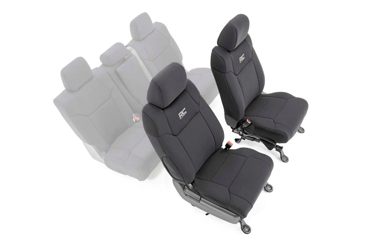 Seat Covers | Front W/ Console Cover | Toyota Tundra 2WD/4WD (14-21) - Off Road Canada