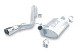 Borla 91-95 Jeep Wrangler YJ 4.0L 6cyl 4WD 2Dr SS Single Right Rear Exit Cat-Back Exhaust
