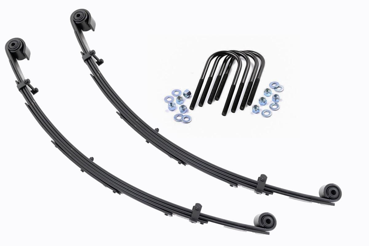 Front Leaf Springs | 4" Lift | Pair | Ford Excursion/F-250 Super Duty/F-350 Super Duty 4WD - Off Road Canada