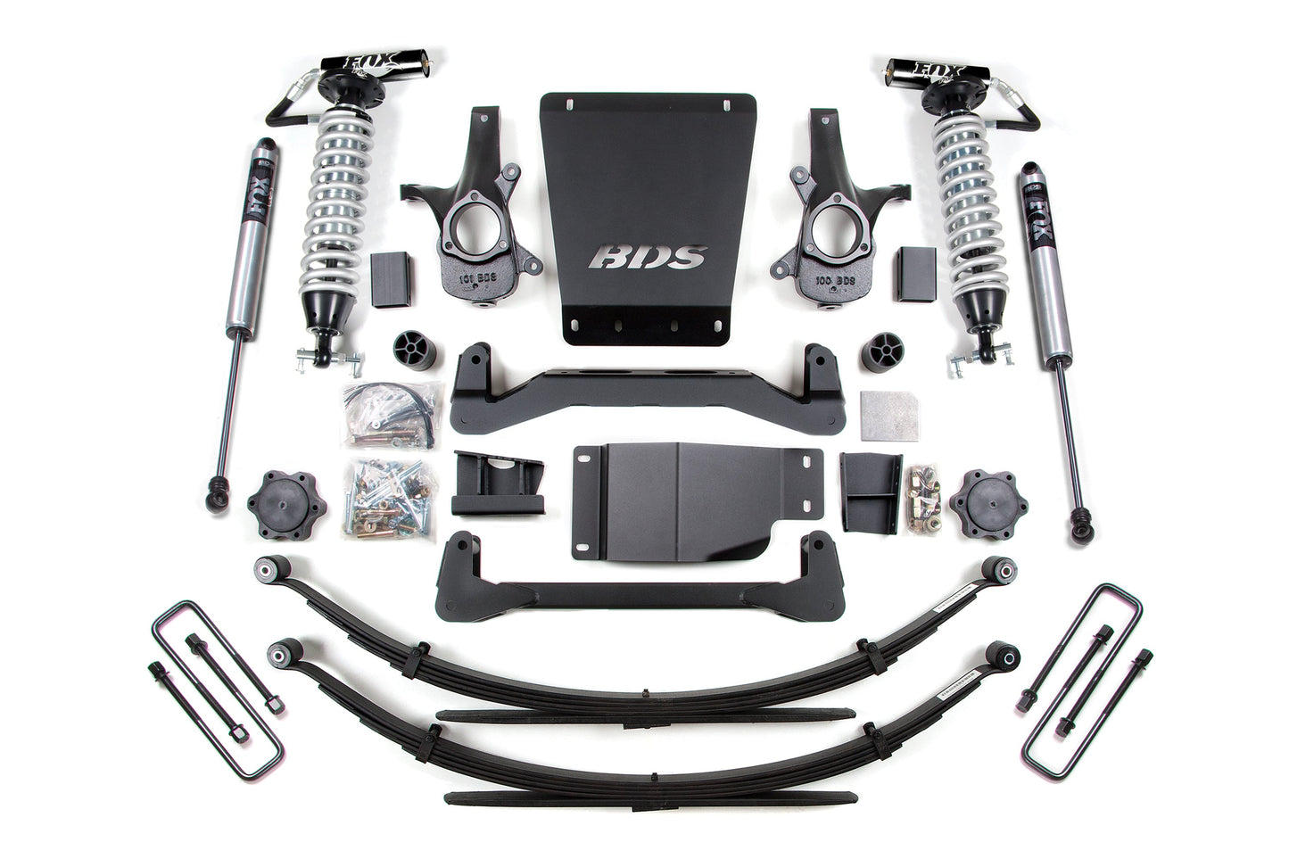 4 Inch Lift Kit | FOX 2.5 Coil-Over | Chevy Silverado or GMC Sierra 1500 (07-13) 4WD