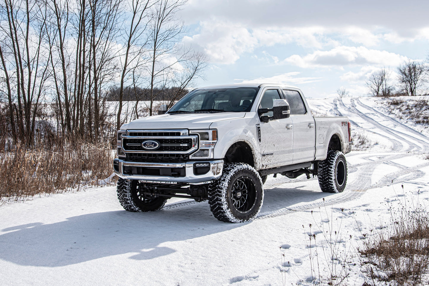 7 Inch Lift Kit w/ Radius Arm | Ford F250/F350 Super Duty (20-22) 4WD | Diesel