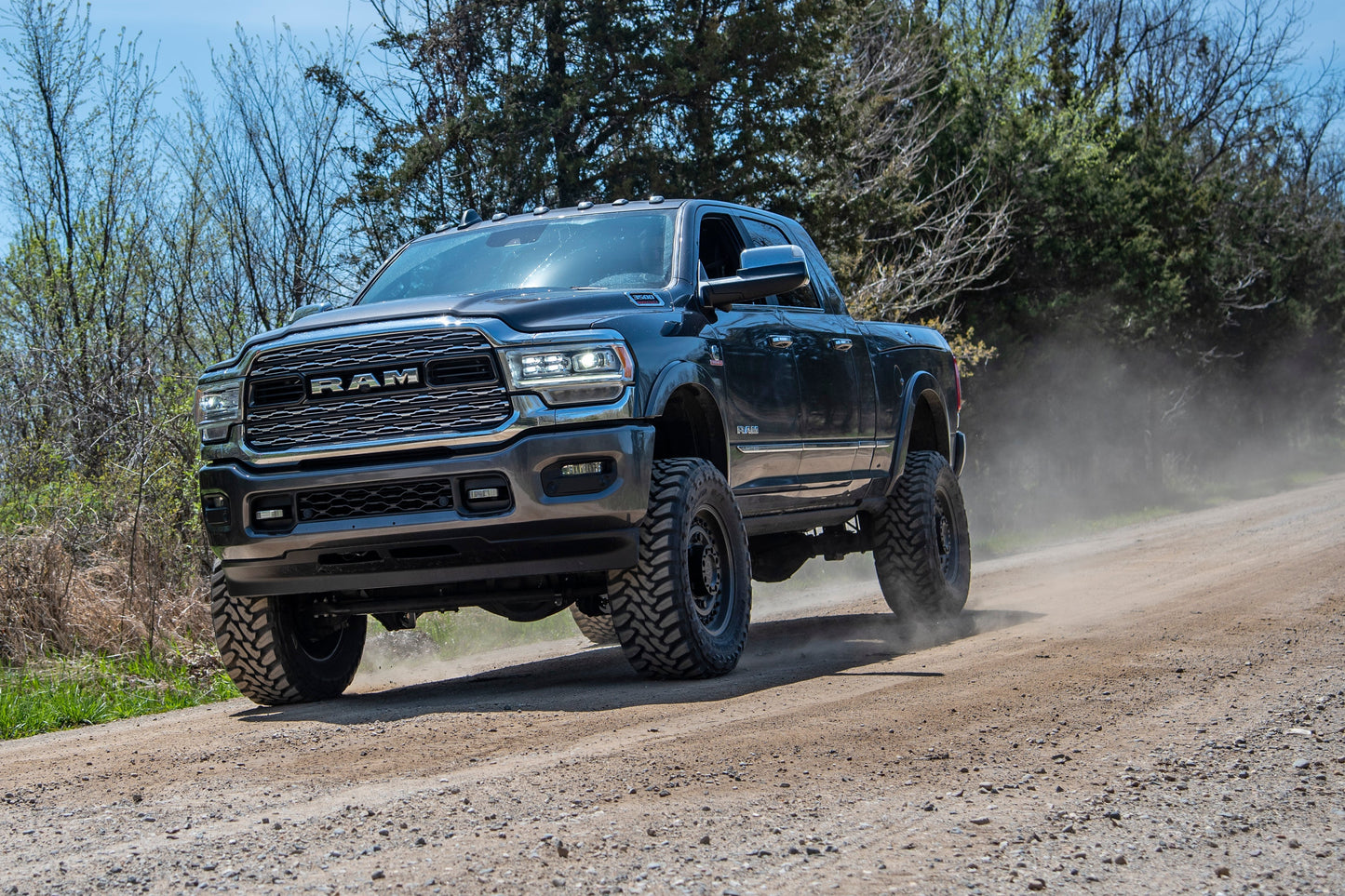 6 Inch Lift Kit w/ Radius Arm | Ram 3500 w/ Rear Air Ride (19-23) 4WD | Diesel