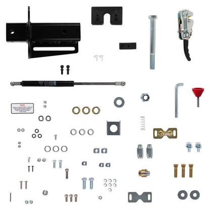 ARB W/Carrier Rear Step Towbar Lhs Blk 80 Series
