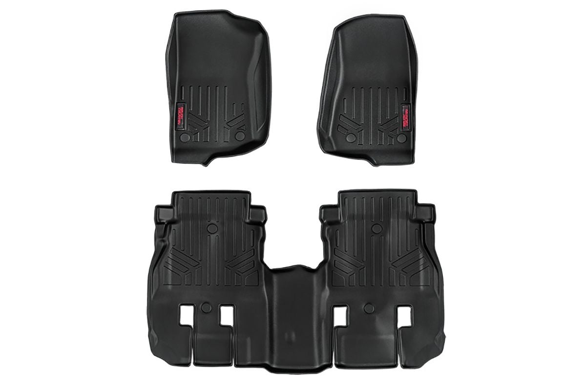 Floor Mats | FR & RR | 4 Door | Jeep Wrangler JL 4WD (2018-2023) - Off Road Canada