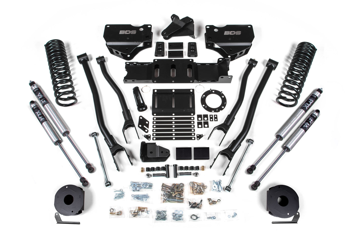 4 Inch Lift Kit w/ 4-Link | Ram 2500 w/ Rear Air Ride (19-24) 4WD | Gas