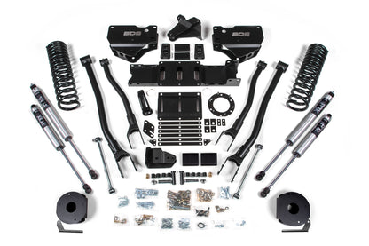4 Inch Lift Kit w/ 4-Link | Ram 2500 w/ Rear Air Ride (19-24) 4WD | Gas