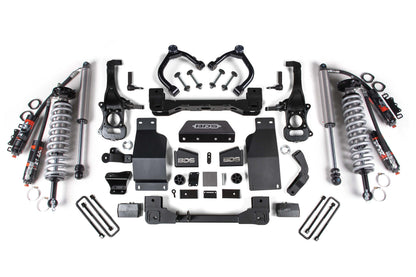 4 Inch Lift Kit | FOX 2.5 Performance Elite Coil-Over | Chevy Silverado or GMC Sierra 1500 (19-23) 4WD | Diesel