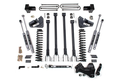 5 Inch Lift Kit w/ 4-Link | Ford F250/F350 Super Duty (20-22) 4WD | Diesel