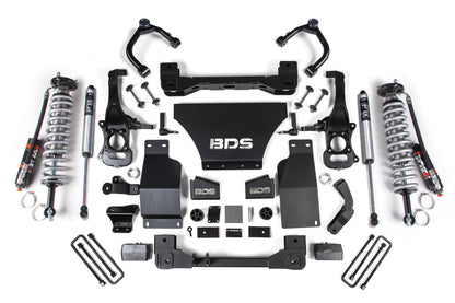 2.5 Inch Lift Kit | FOX 2.5 Performance Elite Coil-Over | Chevy Trail Boss or GMC AT4 1500 (19-23) 4WD | Gas