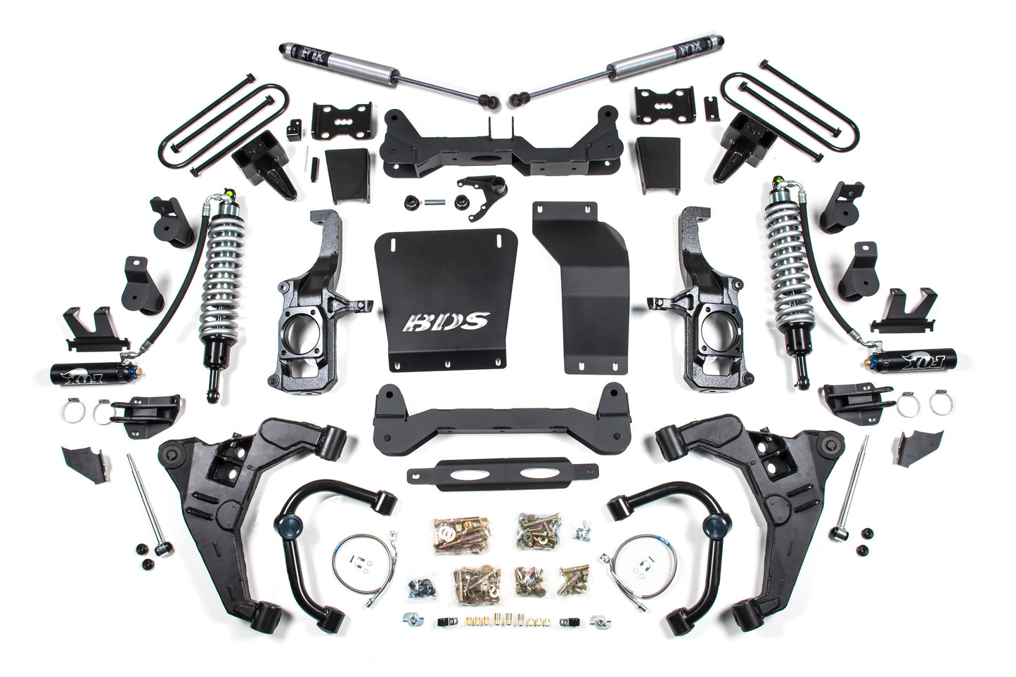6.5 Inch Lift Kit | FOX 2.5 Coil-Over Conversion | Chevy Silverado or GMC Sierra 2500HD/3500HD (11-19) | Diesel