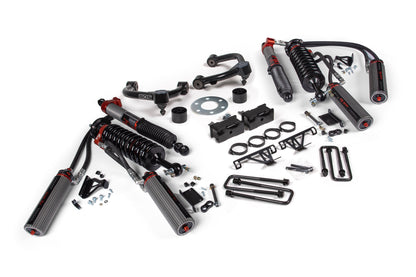 3.5 inch lift kit | Fox Factory Race 3.0 IBP Coil Over front, 3.0 IBP rear | 2019-2024 GM 1500 Non-Trail boss/AT4 | 4wd