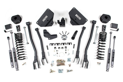 4 Inch Lift Kit w/ 4-Link | Ram 2500 w/ Rear Air Ride (14-18) 4WD | Diesel