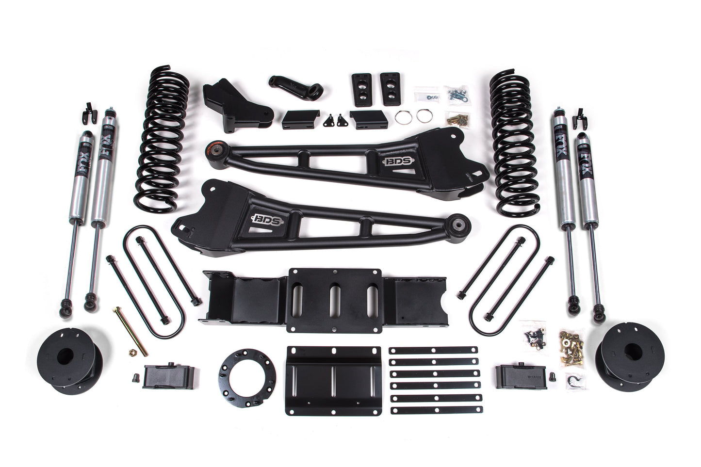 4 Inch Lift Kit w/ Radius Arm | Ram 3500 w/ Rear Air Ride (19-23) 4WD | Diesel