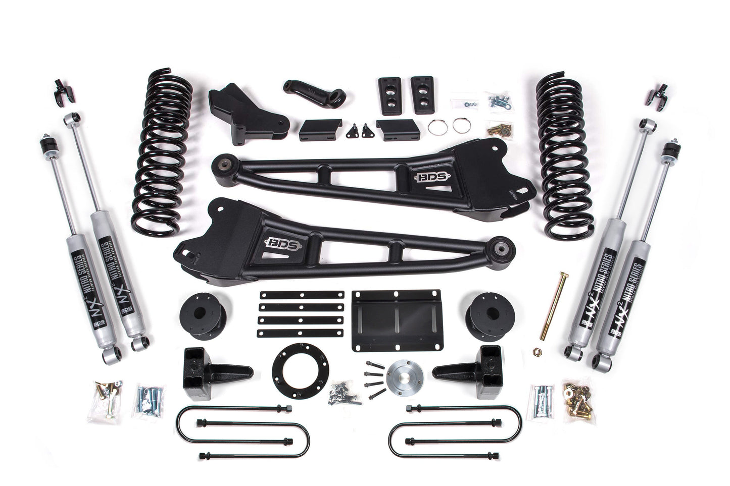 6 Inch Lift Kit w/ Radius Arm | Ram 3500 w/ Rear Air Ride (13-18) 4WD | Diesel