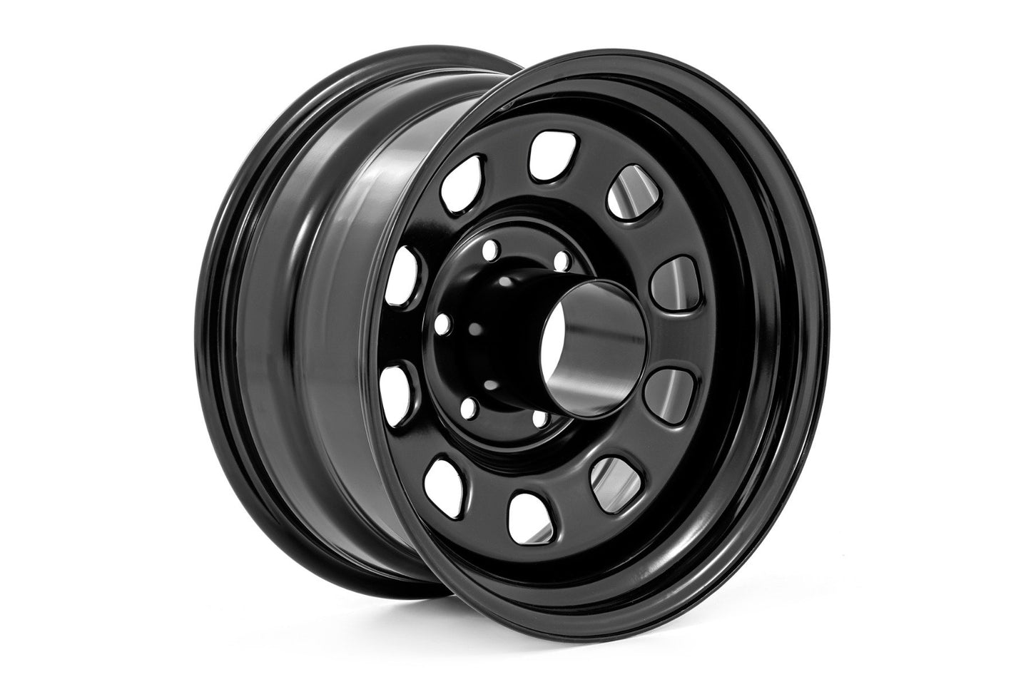 Steel Wheel | Black | 15x10 | 6x5.5 | 4.25 Bore | -39 - Off Road Canada