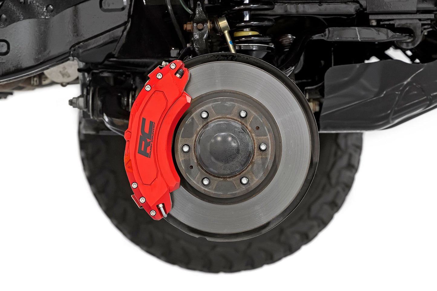 Caliper Covers | Front and Rear | Red | Ford Bronco 4WD (2021-2023) - Off Road Canada