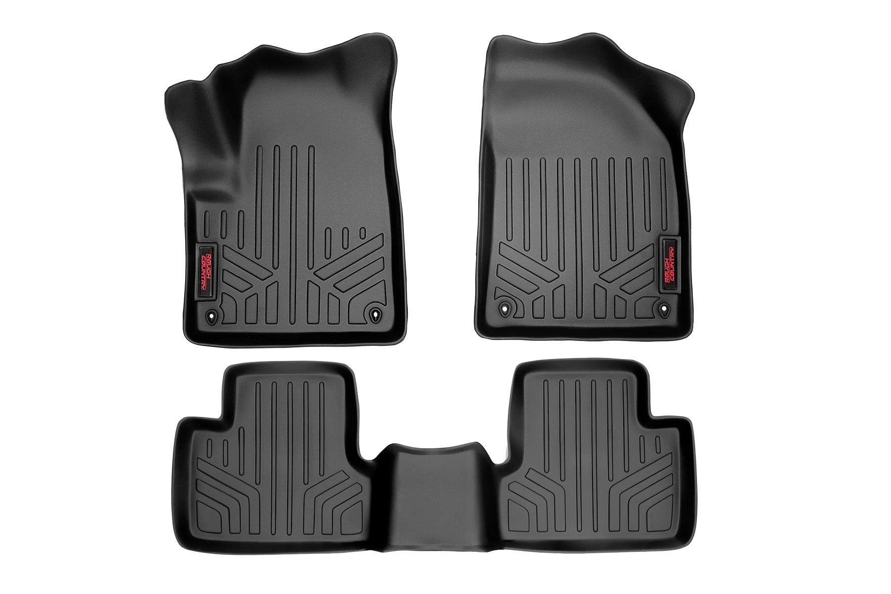 Floor Mats | FR & RR | Jeep Cherokee KL 2WD/4WD (2014-2023) - Off Road Canada