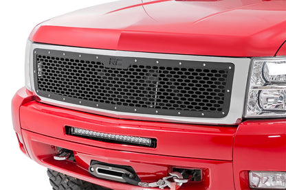Mesh Grille | Chevy Silverado 1500 2WD/4WD (2007-2013) - Off Road Canada