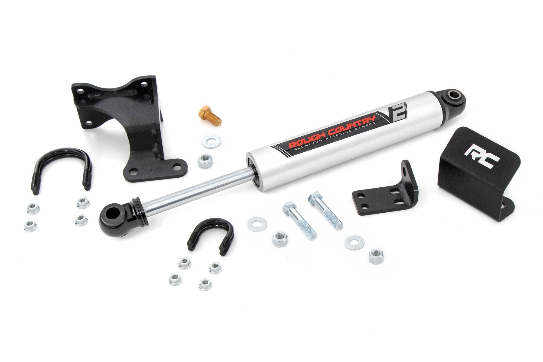 V2 Steering Stabilizer | Axle Bracket | 2-8 Inch Lift | Jeep Wrangler JK (07-18) - Off Road Canada