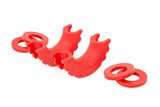 D-Ring Isolator Kit | Pair | Red - Off Road Canada
