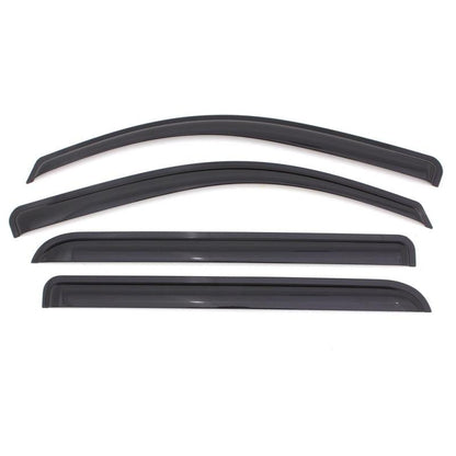 AVS 04-12 Chevy Colorado Ext. Cab Ventvisor Outside Mount Window Deflectors 4pc - Smoke