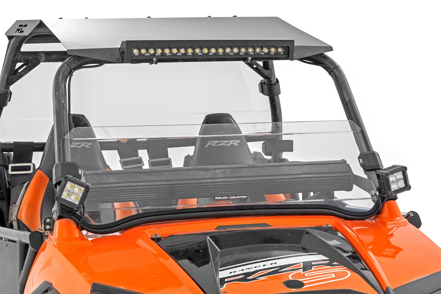 Half Windshield | Scratch Resistant | Polaris RZR 800 - Off Road Canada