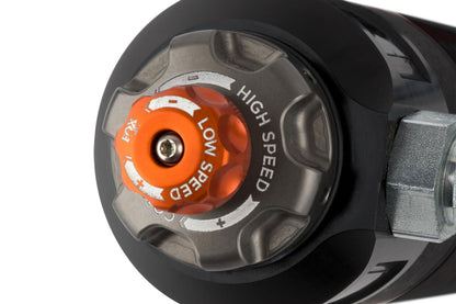 FOX 2.5 Front Shocks w/ DSC Reservoir Adjuster | 2-3 Inch Lift | Performance Elite Series | Jeep Wrangler JL (18-23)