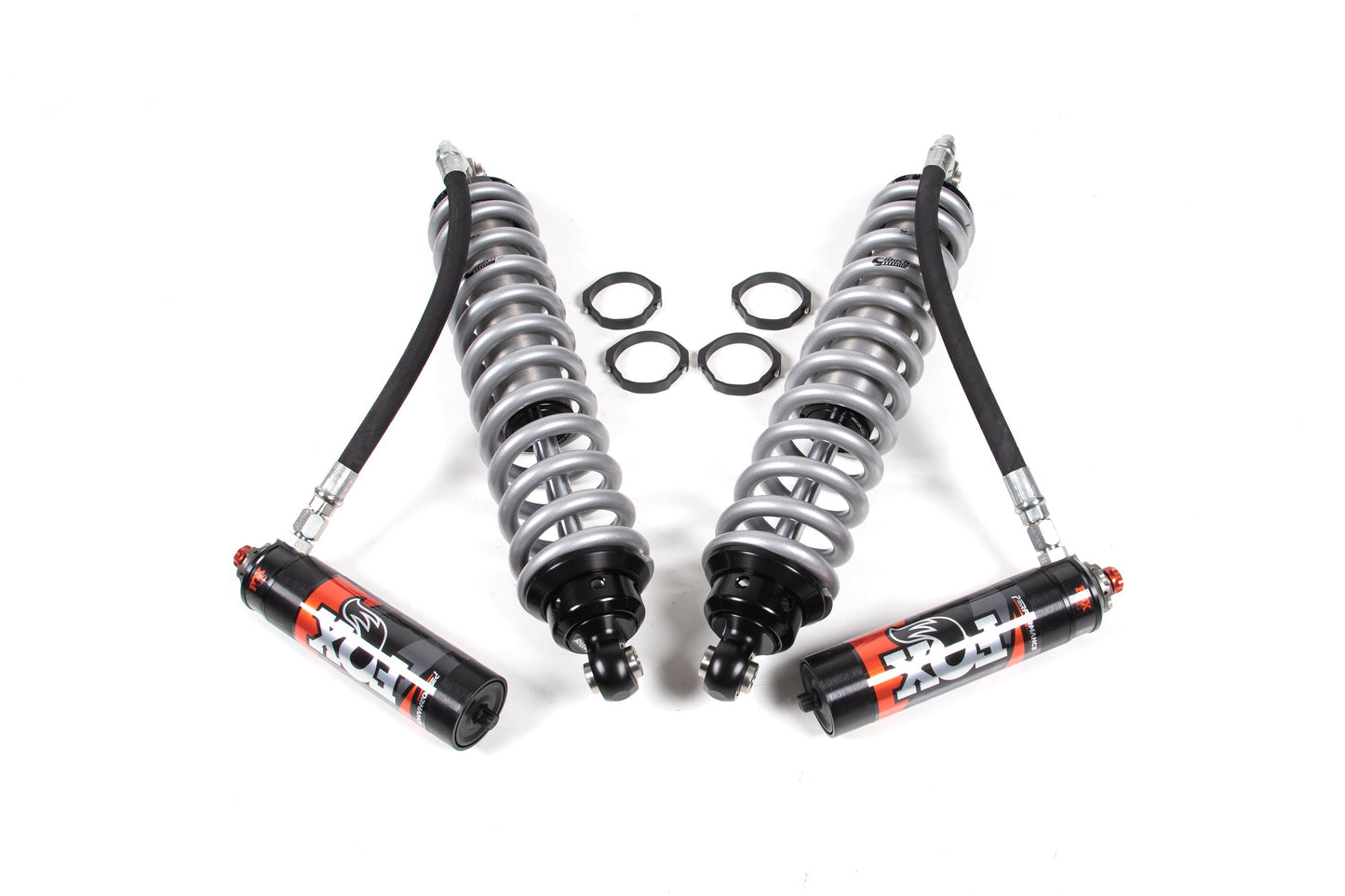FOX 2.5 Coil-Over Shocks w/ DSC Reservoir | 4 Inch Lift | Performance Elite Series | Ford F250 / F350 Super Duty (05-23) 4WD