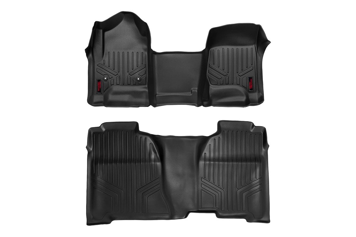 Floor Mats | FR & RR | OV Hump | Crew | Chevy/GMC 1500/2500HD/3500HD 2WD/4WD - Off Road Canada