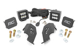 LED Light Kit | Cage Mount | 2" Black Pair | Honda Talon 4WD (19-22) - Off Road Canada