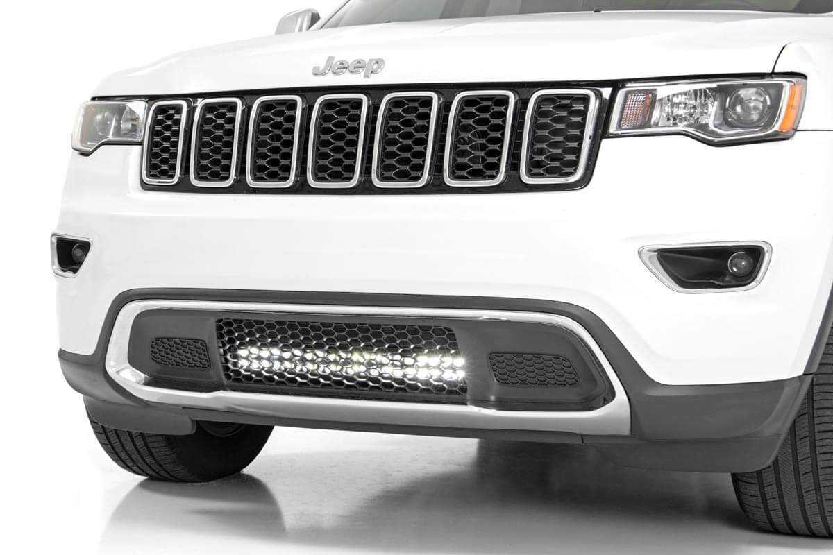 Jeep 20in LED Bumper Kit | Black Series w/ Cool White DRL (11-20 WK2 Grand Cherokee) - Off Road Canada