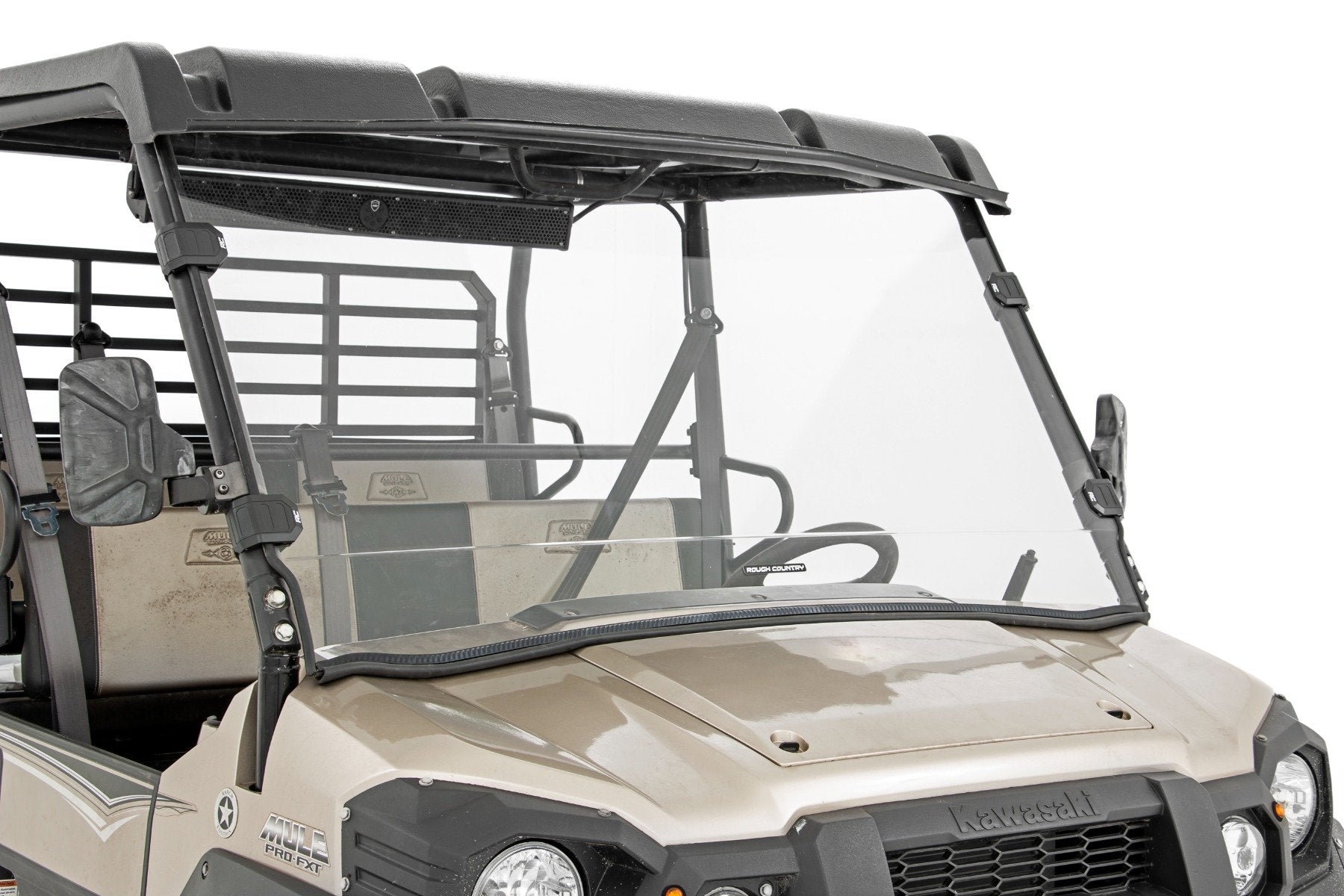 Full Windshield | Scratch Resistant | Kawasaki Mule - Off Road Canada