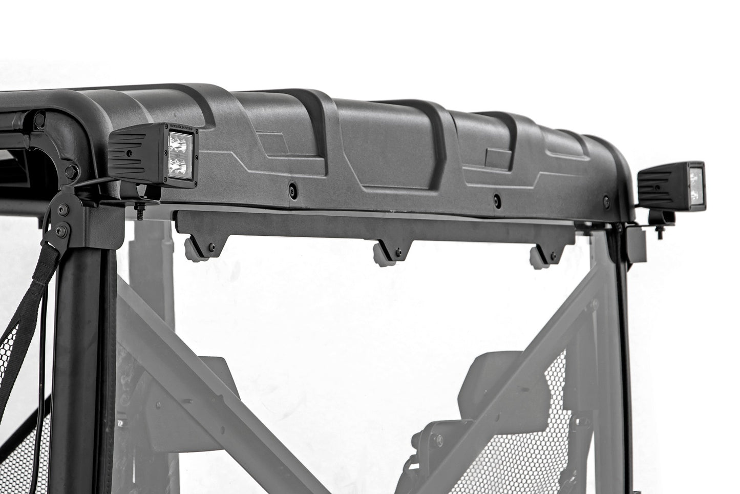 LED Light | Rear Mount | 2" Black Pair | Flood | Polaris Ranger 1000/Ranger XP 1000 - Off Road Canada