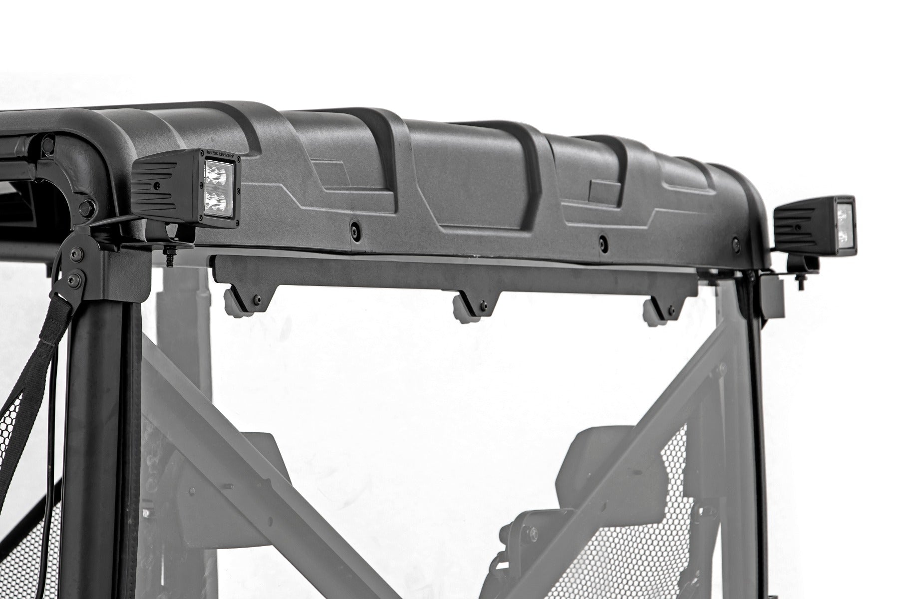 LED Light | Rear Mount | 2" Black Pair | Flood | Polaris Ranger 1000/Ranger XP 1000 - Off Road Canada