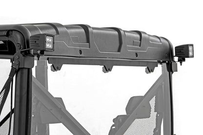 LED Light | Rear Mount | 2" Black Pair | Flood | Polaris Ranger 1000/Ranger XP 1000 - Off Road Canada