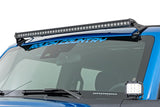 LED Light Kit | Upper Windshield | 40" Black Single Row | Ford Bronco (21-23) - Off Road Canada