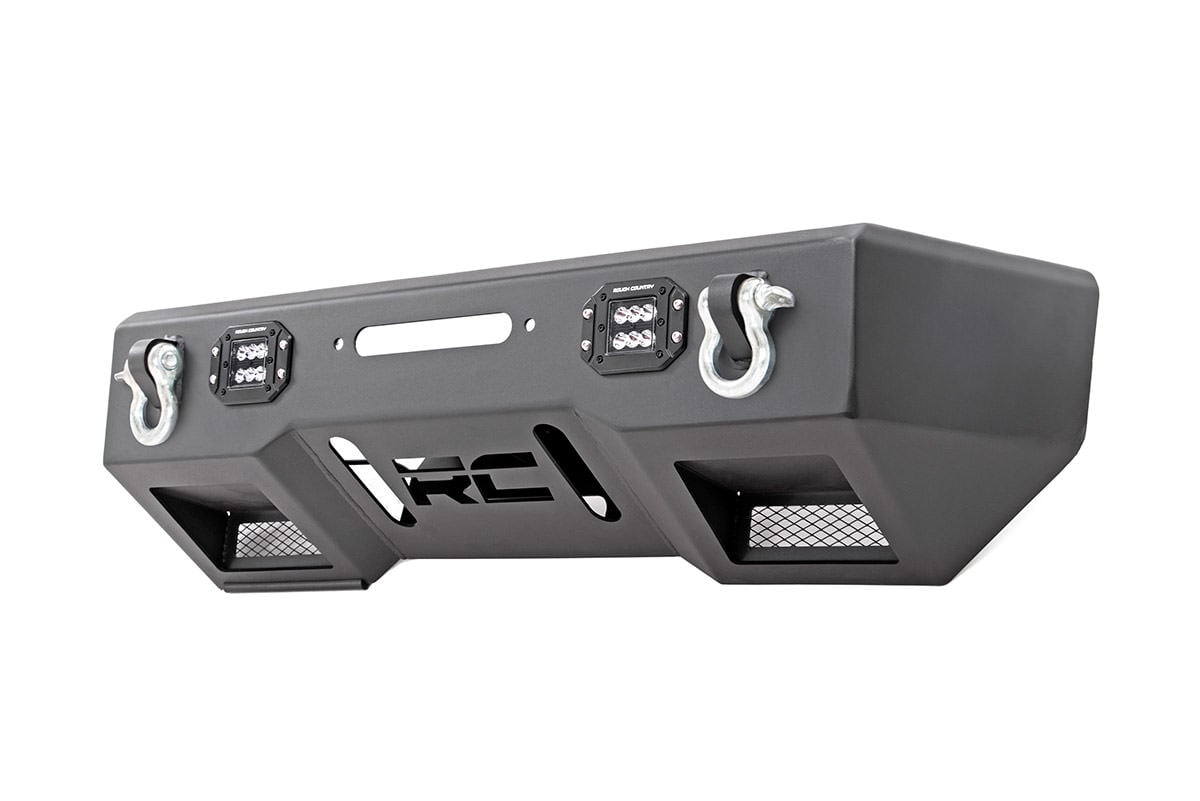 Front Bumper | Stubby | BLK LED | Jeep Gladiator JT/Wrangler JK & JL - Off Road Canada