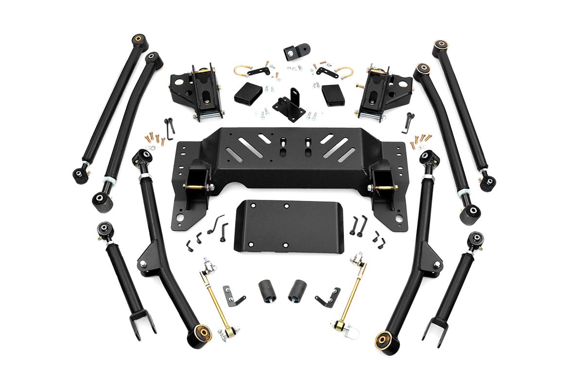 Long Arm Upgrade Kit | 4 Inch Lift | Jeep Grand Cherokee ZJ (93-98)