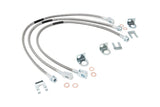 Jeep Front & Rear Stainless Steel Brake Lines | 4-6in Lifts (XJ/YJ/TJ) - Off Road Canada