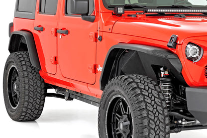 High Clearance LED Flat Fender Flare Kit | UV Treated | | Jeep Wrangler JL (18-23) - Off Road Canada