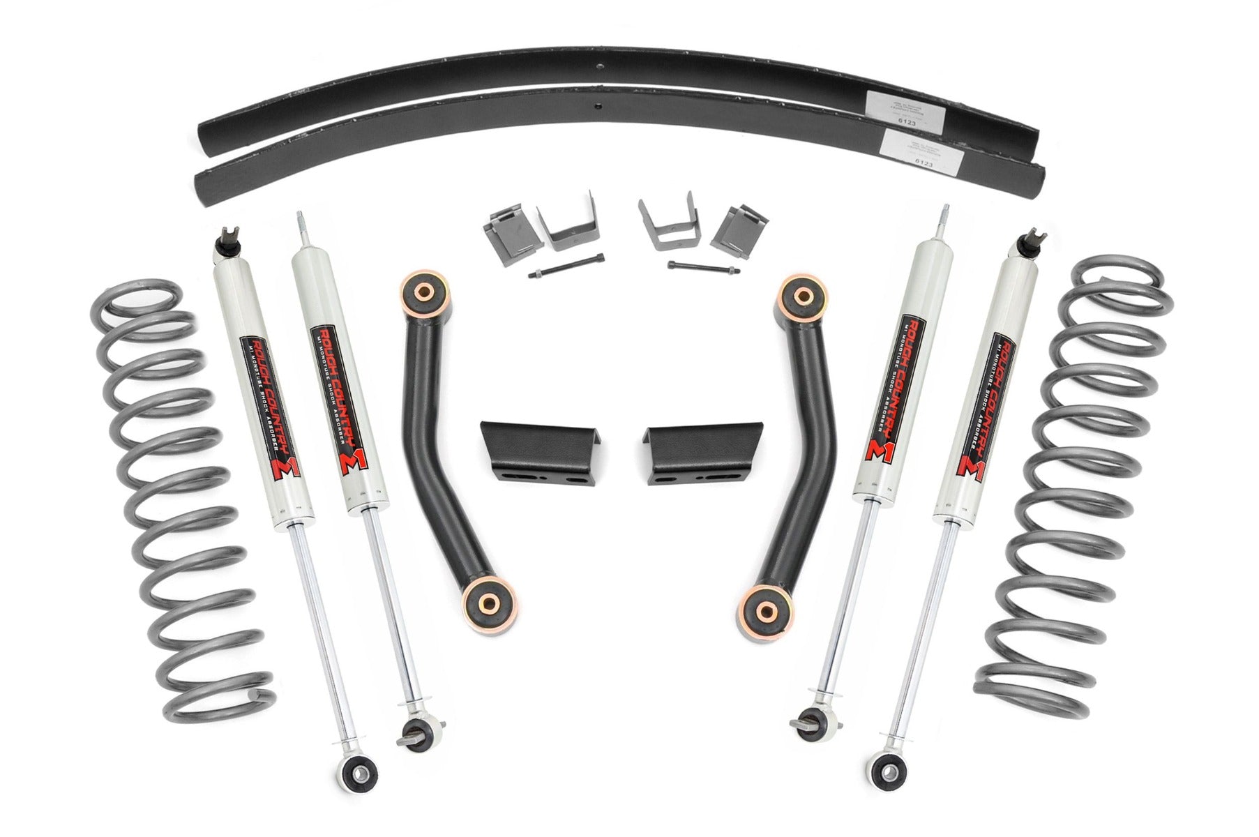 3 Inch Lift Kit | SII | RR AAL | M1 | Jeep Cherokee XJ (84-01) - Off Road Canada